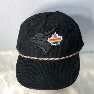 Toronto Blue Jays Pride Corduroy Strapback Hat Cap